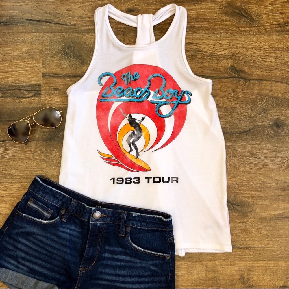 The Beach Boys 1983 Tour Tank Top